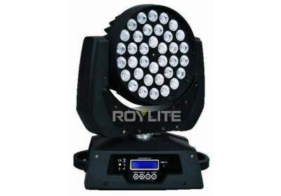 China RGBW Wash moving head LED disco lights With 36pcs 10w LEDs / 1.8deg rotation for sale