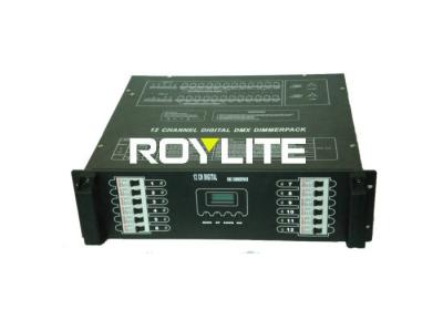 China Digital Show Lighting DMX Dimmer Pack 12 DMX Channels AC 110 - 120V 60Hz for sale