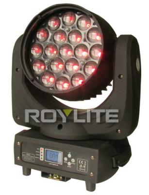 China 19 x 12w Osram LED Beam Moving Head , 4 in 1 LEDs Aura LED Wash Light for sale