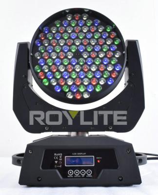 China Theatre 108 x 3w RGBW Moving Head Led Lights Beam Angle 25° Super Bright for sale