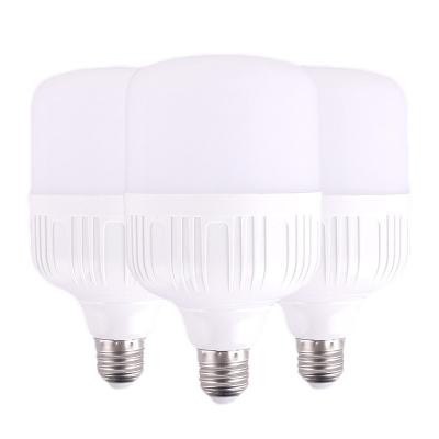 China Residential High Power Indicator Light 5W 10W 15W 20W 30W 40W 50W T Shape Plastic LED Light Bulb for sale