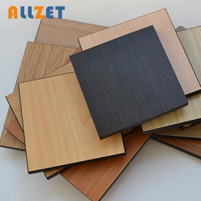 China Allzet Wilsonart 12mm Paperboard Film Hard Laminating Compact HPL Panel Pressure Fire Resistant High Density Laminate Board for sale