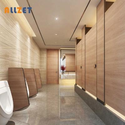 China Fireproof and moisture proof ladies hpl toilet partition for sale