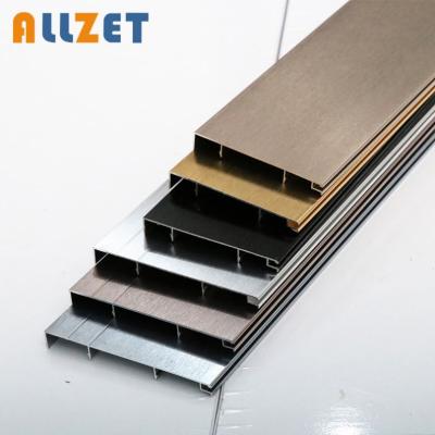 China Allzet Modern Hot Selling Aluminum Floor Skirting Made In China for sale