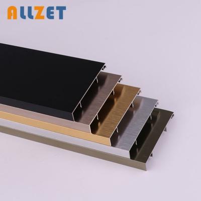 China Allzet Modern Multifunctional Aluminum Profile Curving Wall For Wholesales for sale