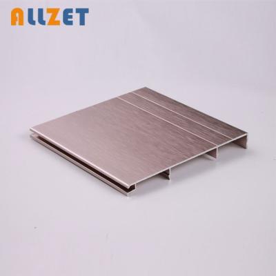 China Allzet Modern Professional Black Aluminum Skirting With Low Price for sale