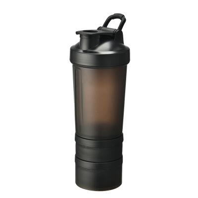 China Factory Custom Viable Gym Sports Portable Leakproof Eco-Friendly Plastic Shaker Bottle for sale