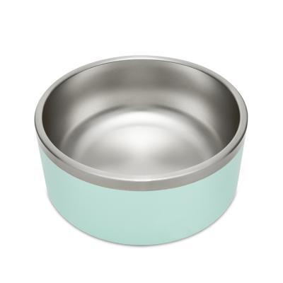 China Stored High Quality Design Stainless Steel Food Water Eco Friendly Portable Pet Bowl for sale