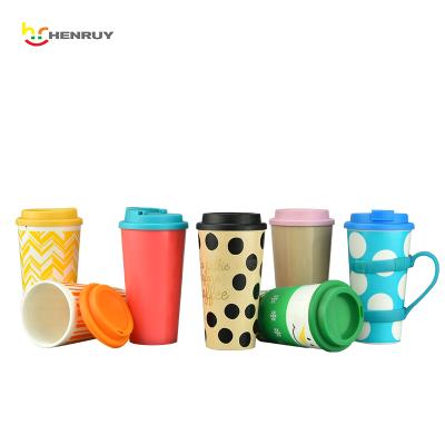 China Newest Design Christmas Style Double Wall Sustainable Sublimation Beer Plastic Mug for sale