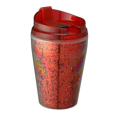 China Disposable Hot Colorful Leakproof Reusable Eco-Friendly Goods Selling Plastic Cup for sale