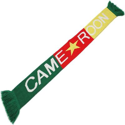 China Custom Made Africa Cameroon Winter Olympic 2021 Preferred Cashmere Head Scarves And Shawls For Men for sale