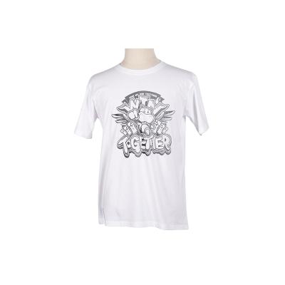 China Quality Guaranteed QUICK DRY Embroidered Logo White T-Shirt Customized for sale