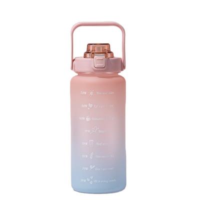 China 2000ml Super Sustainable Sports Water Bottle Large Plastic Water Bottles for sale