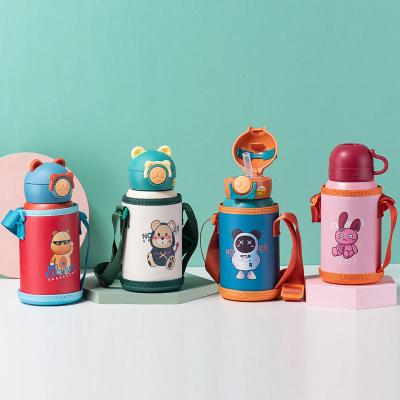 China 316 Stainless Steel Water Bottle Cute Kids High Quality Logo PORTABLE Water Bottles With Bag for sale