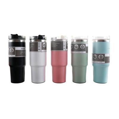 China 2021 New Stainless Steel Vacuum Flasks Vacuum Sustainable Car Coffee Insulated Bottle for sale