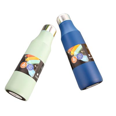 China PORTABLE 500ML Spray Coke Bottle Vacuum Flask Travel Outdoor Sports Portable Car Mug for sale