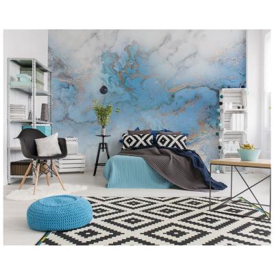 China Custom 3d wallpaper wallcovering modern seamless whole pattern waterproof wallpaper mural for hotel temple home project for sale