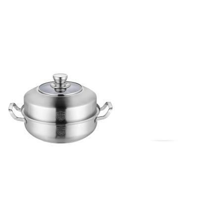 China Viable Hot Single Layer Vapor Hot Pot for sale