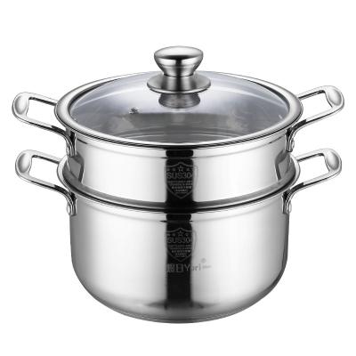 China Viable Wholesale 304 Stainless Steel MINI Soup Steamer, 18cm for sale