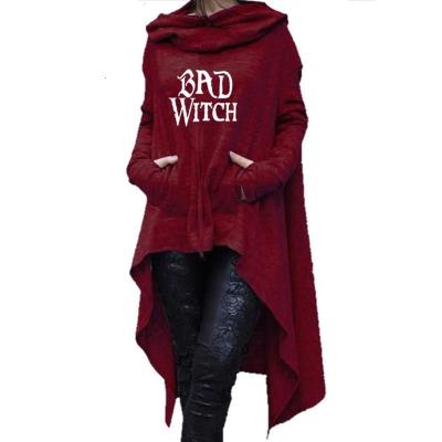 China Anti-pilling Long Letter Print Hoodies For Women Sweatshirts Women Hoodies Tops Comfortable Hoody Casual Corduroy Loose Loop for sale