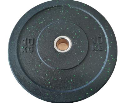 China Powerlifting Good Quality Rubber Barbell Weight Lifting Hi Temp Bumper Plates for sale