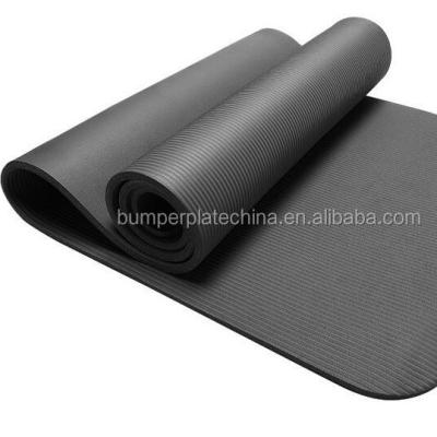 China NBR NBR yoga mat cumtomer LOGO for sale