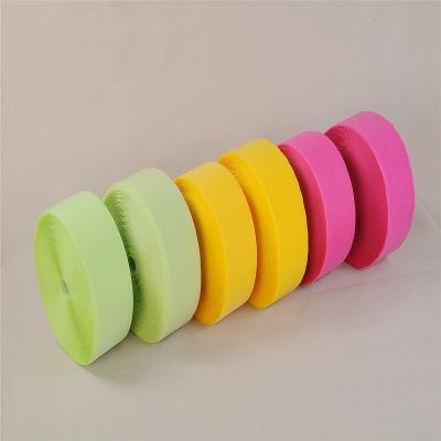 China Cost Effective Cost Effective OEM Apparel Hook Loop Fastener Tape Reusable Polyester And Nylon Hook And Loop Tape for sale