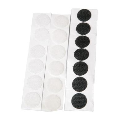 China High Quality Sticky Back Dots 50mm Viable Hook and Loop Dots Die Cut Self Adhesive for sale