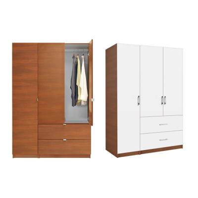 China Adjustable (height) The Latest Wall To Wall Closet Floor To Ceiling Wardrobe Hinged Doors And Drawers for sale