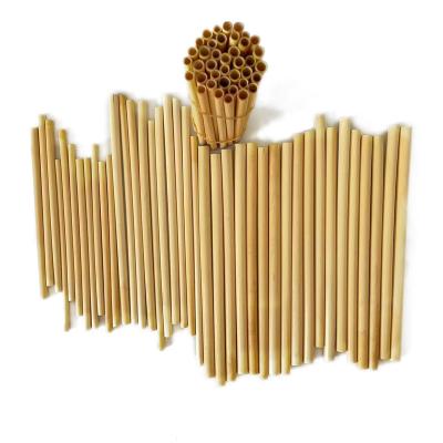 China 2022 Eco Friendly Natural Disposable Drinking Straws 15cm Tubular 20cm Tubular Straws for sale