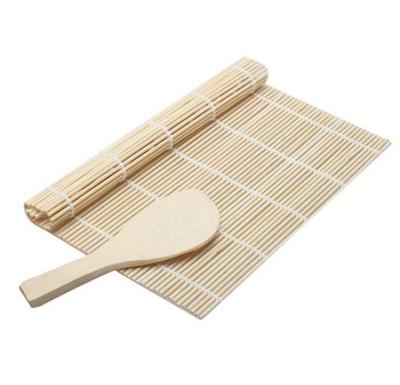 China Sustainable Bamboo Sushi Rolling Mat For Dining Bamboo Roll Sushi Mat for sale