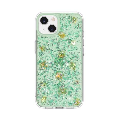 China Shockproof Shining Drop Crystal 11 12 13 Series Sunflower Glitter Powder Dry Flower For iPhone 14 Phone Case Cover for sale