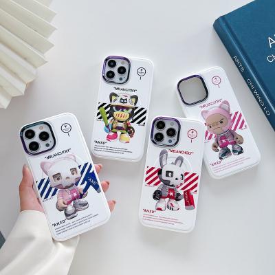 China Fashionable Shockproof Custom Painted Desgin Wireless Charging Shockproof Astronaut 12 13 11 Series Cell Phone Case For iPhone 14 Pro Max for sale