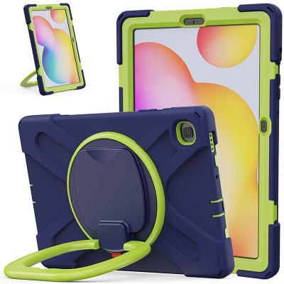 China Anti Drop Amazon Hand Shoulder Strap Shockproof Case Protective Cover For Kids Kickstand Tablet Case Tag S6 Lite 10.4 inch P610 for sale