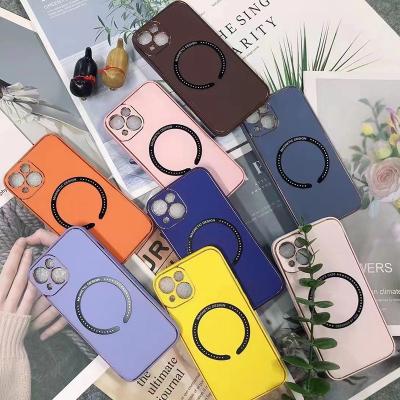 China Genuine Leather Shockproof Phone Cover Phone Case TPU Rugged Shockproof Bumper PC Protective Case For iPhone 14 Max for sale