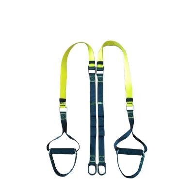 China Super Sturdy Polyester Outdoor And Indoor Professional Fitness Straps Bodyweight Resistance Training Suspension Training Straps for sale