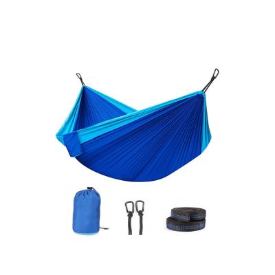 China Latest New Arrival Lightweight And Waterproof Design Multifunctional Lightweight Nylon Hammock Large Curved Polyester Hammock for sale