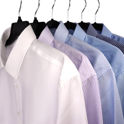 China Men's No-Iron Cotton Shirt Anti-Shrink Full Sheath Shirt Pure White Business Formal Casual Shirt for sale