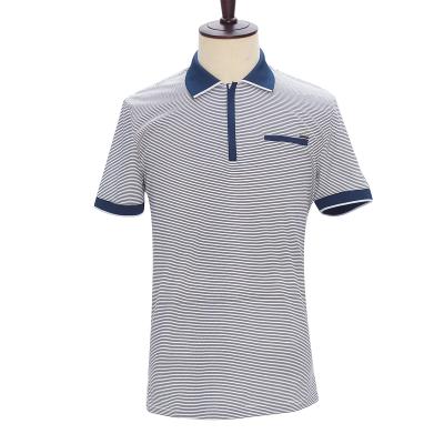 China Anti-wrinkle Short Sleeve Mens Cotton Man Polo T-shirt Shirts Custom Logo for sale