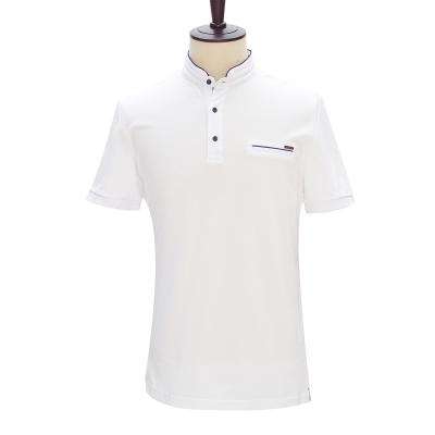 China custom 100% cotton men's polo t-shirt Anti-wrinkle short sleeve cost price shirt for sale