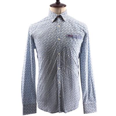 China New OEM Hot Sale Customized Anti-shrink Men's Cotton Printed Shirts, Fashion Casual Shirts for sale