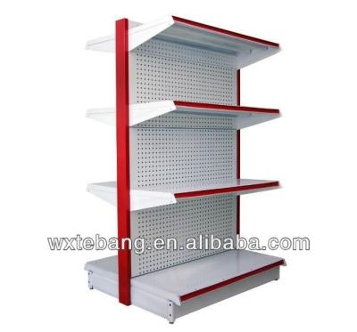 China Start Rack / Add On Rack Electric Supermarket Accessories / Heavy Duty Rack With 3~5 Shelves / Fruit And Vegetable Display for sale