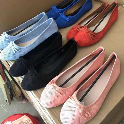 China Damping New Comfortable Female Lady Flat Shoes Flats Women Shoes Comfort Ladies Shoes for sale