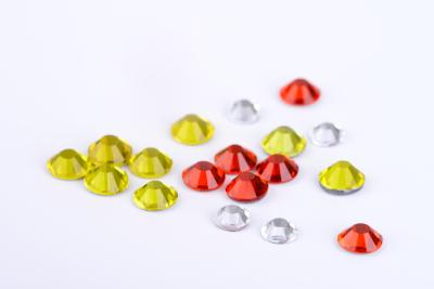 China Octagon Faceted Rhinestones Aluminum Material Good Stickiness Wear Resistant for sale