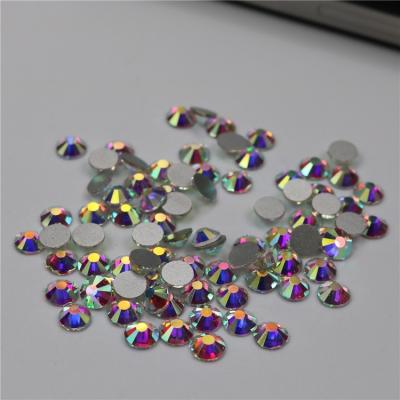 China Grade AAAAA Large Loose Rhinestones , 10mm / 12mm Flat Back Rhinestones for sale