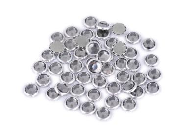 China Personalised Korea Loose Hotfix Rhinestones Lead Free Round Shape For Dress for sale