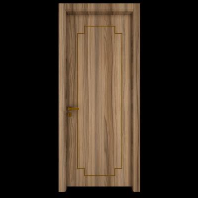 China Modern Design Waterproof Wooden Interior Bedroom Door Room MDF Supplier China Interior Doors for sale