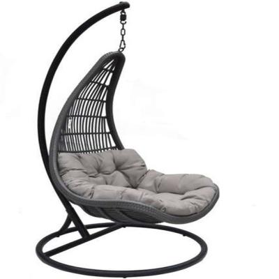 China Modern Seater Dangle Modern Canopy Luxury Durable Wicker Outdoor Hanging Chair High Quality Leisure Chair for sale