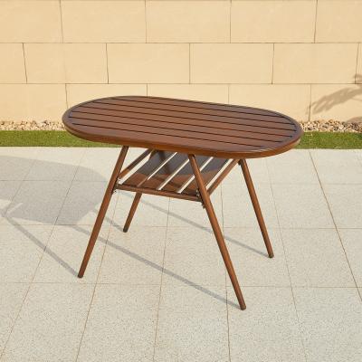 China Durable Material Wholesale Furniture Bistro Patio Garden Chair Luxury Outdoor Aluminum Tables And Chairs for sale