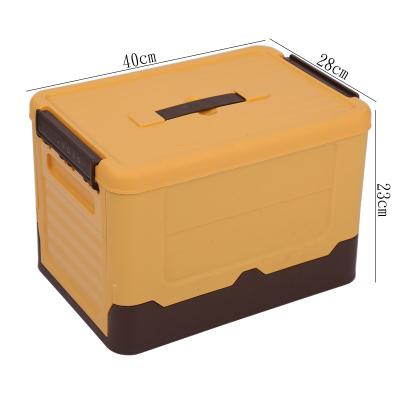 China Good quality custom small collapsible folding home viable hot sale plastic storage box for sale